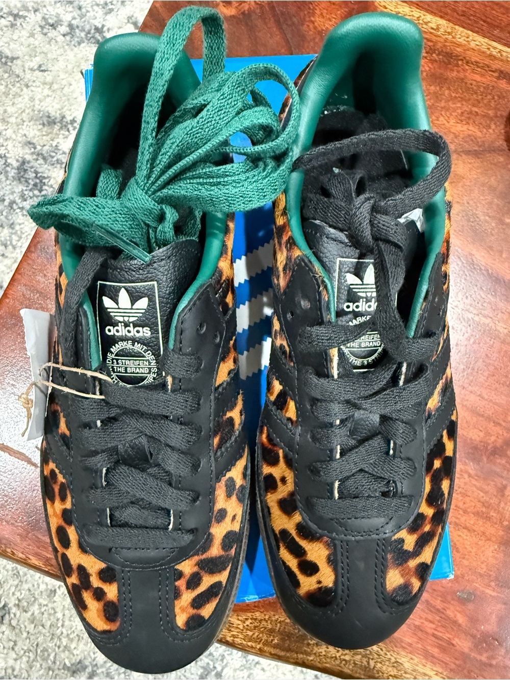 adidas Samba OG
Black Green Leopard (Women's) - Picture 6 of 7